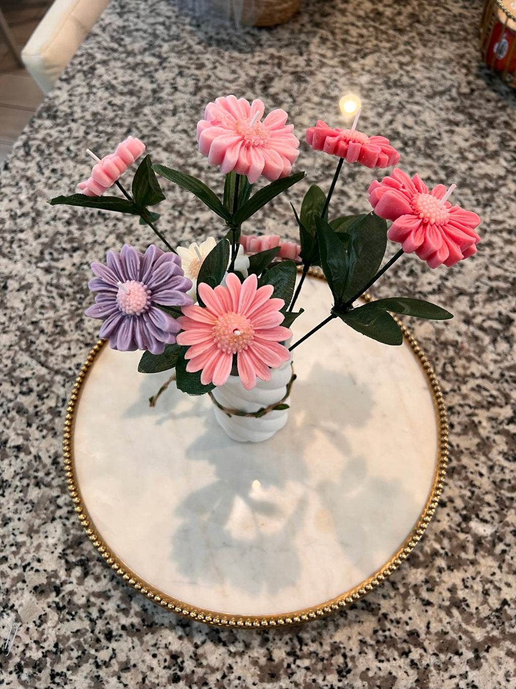 Flower Candles