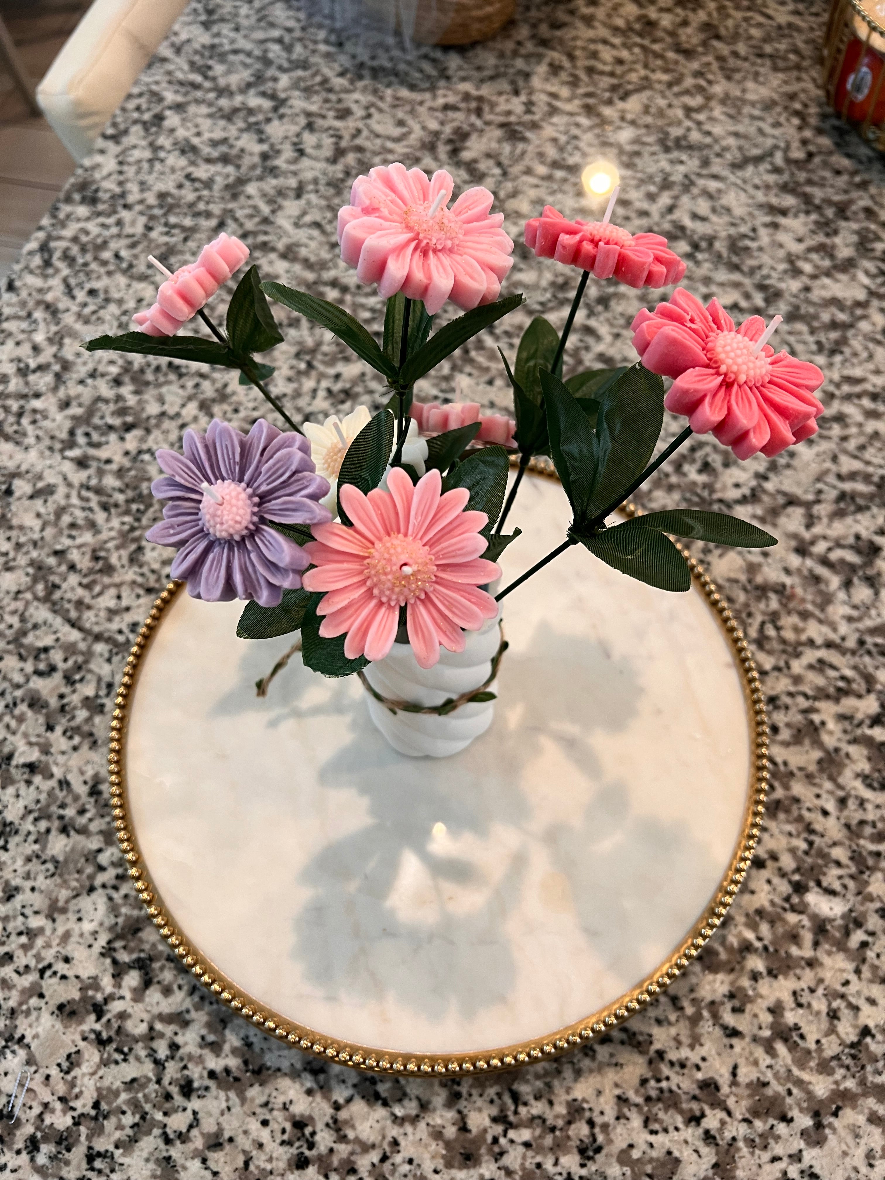 Flower Candles