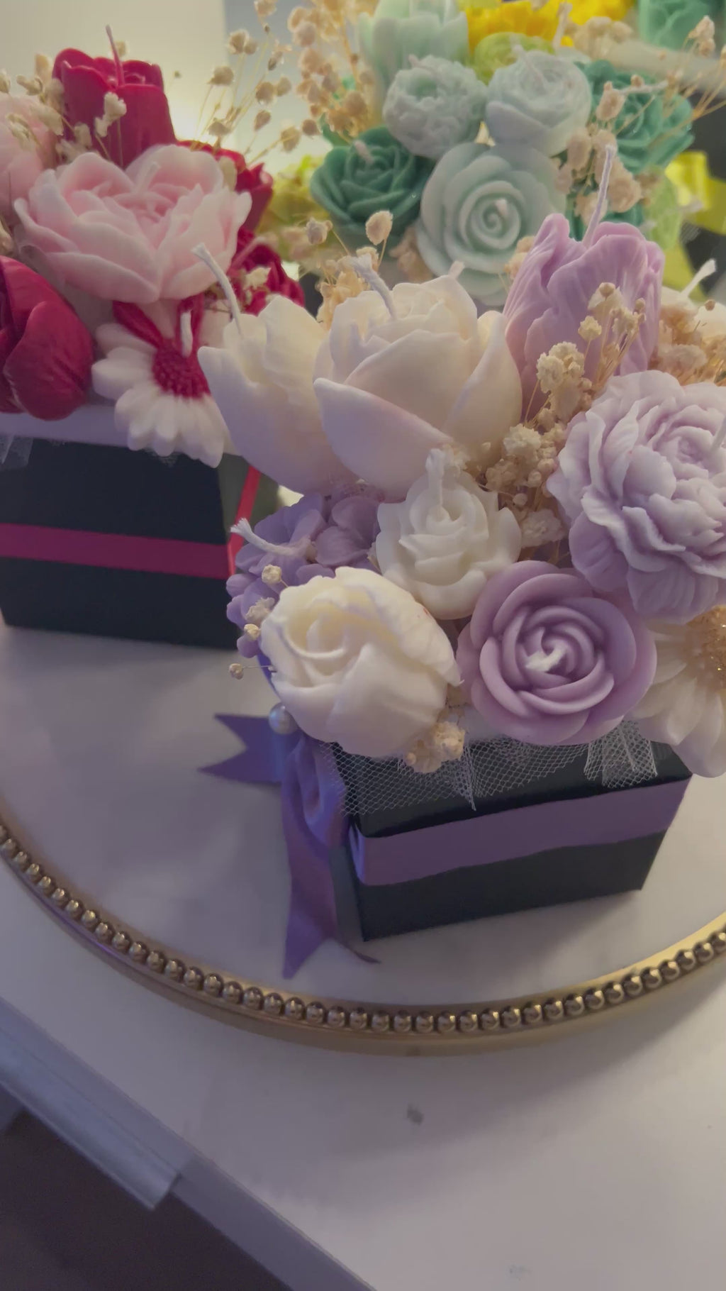 Candle Bouquet.