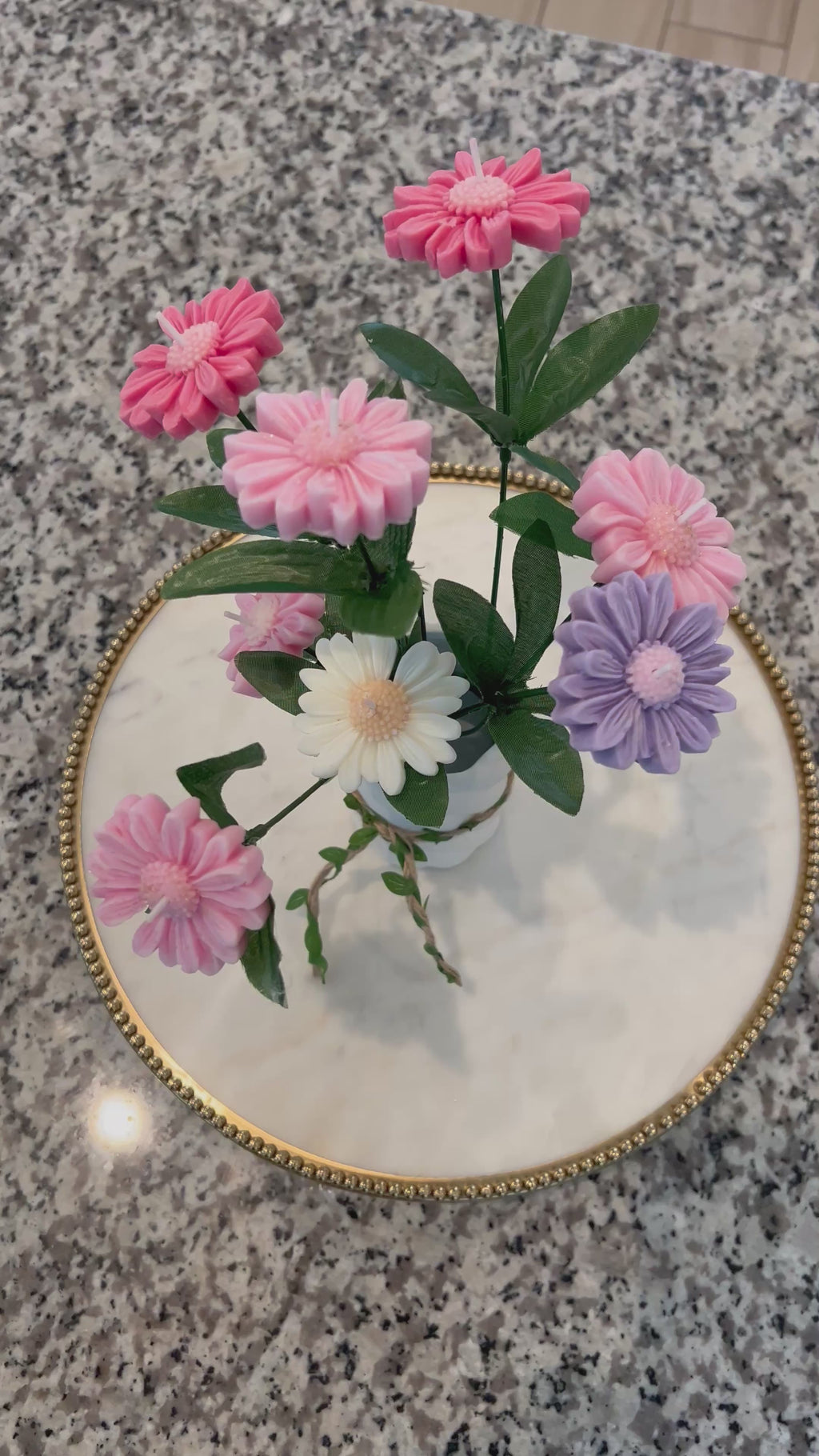Flower Candles