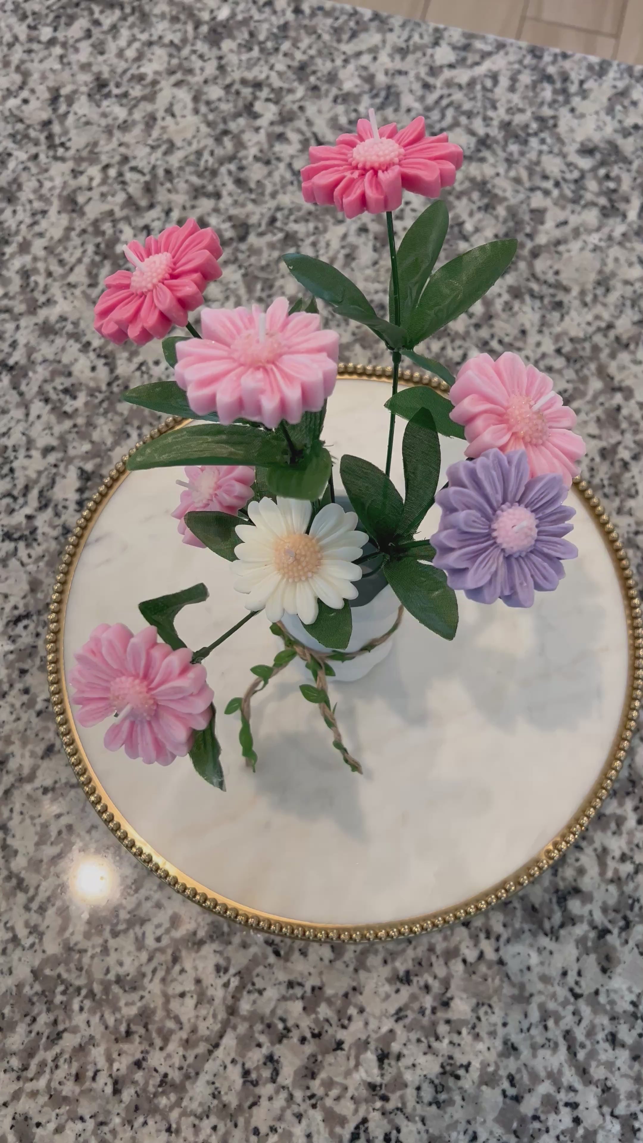 Flower Candles